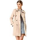 Ralph Lauren Double-Breasted Faux-Suede Coat (Dam)