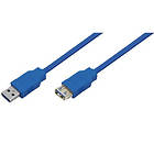 LogiLink USB A - USB A M-F 3.0 1m