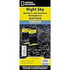 National Geographic Night Sky (Stargazer Folded Map Pack Bundle)