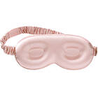 Lenoites Mulberry Silk Contour Sleep Mask Pearl