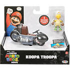 Jakks The Super Mario Bros Movie Pull Back Racer Koopa Troopa