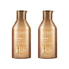 Redken Duo All Soft Shampoo 2x300 ml