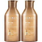 Redken Duo All Soft Shampoo 2x500ml