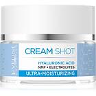 Eveline Cosmetics Cream Shot Hyaluronic Acid Intensivt fuktgivande kräm För torr till mycket hud 50ml