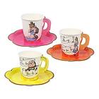 Pappersmuggar Tea Party Alice Wonderland 12-pack