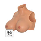 Hidden Desire Alter Ego Wearable G-Cup Breasts Top with High Neck