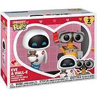 Funko 2-pack Pocket Pop!: Disney Eve Wall-e (valentine) Vinyl Figure