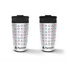 Pyramid Playstation (shapes) Metal Travel Mug