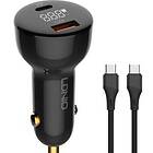 LDNIO Car Charger 2 Port (1a1c) 100w 5v 3a C101