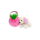 Aurora Fancy Pals mjukisleksak – Jordgubbspudel i påse, 20 cm