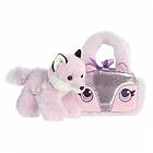Aurora Fancy Pals mjukisleksak – Räv i påse, 20 cm