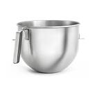 KitchenAid skål rostfritt stål med J-handtag 6,6l Brushed stainless steel