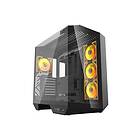 Darkflash Computer Case DY470 4 fans (black) Chassi Miditower Svart