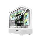 Darkflash DPX90 computer case (white) Chassi Miditower Vit