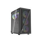 Darkflash Computer case DK 260 Air Mesh (Black) Chassi Miditower Svart