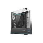 Darkflash DY450L computer case without fans (black) Chassi Miditower Svart