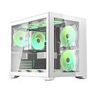 Darkflash Computer case C305 ATX (white) Chassi Miditower Vit