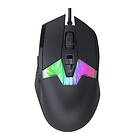 Dareu EM945X Wired Mouse Gamingmus 9 knappar Svart