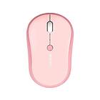 MOFII M5DM Wireless Mouse (Pink) Mouse 4 knappar Pink