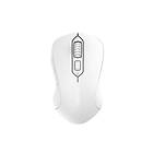 Dareu Wireless mouse LM115G 2,4G 800-1600 DPI (white) Mouse 6 knappar Vit