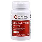 Protocol For Life 5-Methylfolate 5000 mcg 50 kapslar