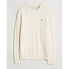 Gant Lambswool Cable C-Neck (Herr)