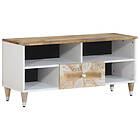 vidaXL TV-bänk 100x33,5x46 cm mango i massivt trä