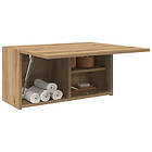 vidaXL Väggskåp för badrum artisan ek 60x25x30 cm konstruerat trä