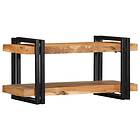 vidaXL Vägghylla 70x33x35 cm massivt trä akacia