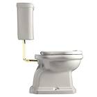 Lavabo Toalettstol Retro LOW S-lås