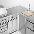 MyOutdoorKitchen Hörnmodul Classic Line Stainless 304SS 90°
