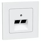 Gelia Data/Teleuttag 2xRJ45 Infälld