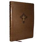 RSV2CE, Thinline Large Print Catholic Bible, Brown Leathersoft, Comfort Print