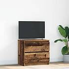 vidaXL TV-bänk gammalt trä 60x35x54 cm konstruerat trä