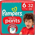 Pampers Baby-Dry 6, 32-pack, 14kg-19kg