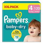 Pampers Baby-Dry 4, 120-pack 9kg-14kg