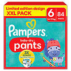 Pampers Baby-Dry 6, 84-pack, 14kg-19kg