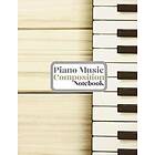 Piano Music Composition Notebook
