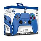 Trade Invaders Wired Controller for PS4 with 3M Cable Blue