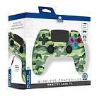 Trade Invaders Wireless Controller - LED-Green Camo (PS4)