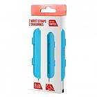 Trade Invaders Pair of Joy-Con Hand Wrist Straps Blue