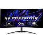 Acer Predator X34X(bmiiphuzx) 34" OLED WQHD Curved 240Hz