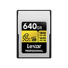 Lexar CFEXPRESS 640GB TYPE-A R1800/W1650