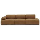 Muuto Connect Soft Modulär 3-sitssoffa  