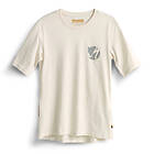 Fjällräven S/f Cotton Pocket T-shirt W Eggshell Dam Naturkompaniet