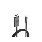 LinQ Adapter/Kontakt USB-C till HDMI 8K/60Hz Adapterkabel 2m