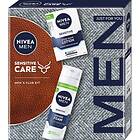 Nivea MEN Sensitive Care Presentförpackning för rakning män