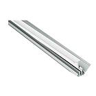 Fibo Invändig Hörnlist Aluminium Vit 2-delad 3000 mm