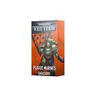 Warhammer 40K Kill Team Datacards Plague Marines