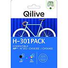 Qilive Cartouche imprimante H-301 B+C PACK